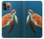 W3899 Sea Turtle Hülle Schutzhülle Taschen und Leder Flip für iPhone 13 Pro Max