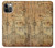 W3868 Aircraft Blueprint Old Paper Hülle Schutzhülle Taschen und Leder Flip für iPhone 12, iPhone 12 Pro