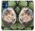 W3863 Pygmy Hedgehog Dwarf Hedgehog Paint Hülle Schutzhülle Taschen und Leder Flip für iPhone 12 mini