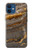 W3886 Gray Marble Rock Hülle Schutzhülle Taschen und Leder Flip für iPhone 12 mini