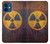 W3892 Nuclear Hazard Hülle Schutzhülle Taschen und Leder Flip für iPhone 12 mini