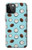W3860 Coconut Dot Pattern Hülle Schutzhülle Taschen und Leder Flip für iPhone 12 Pro Max