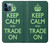 W3862 Keep Calm and Trade On Hülle Schutzhülle Taschen und Leder Flip für iPhone 12 Pro Max