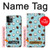 W3860 Coconut Dot Pattern Hülle Schutzhülle Taschen und Leder Flip für iPhone 11 Pro