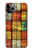 W3861 Colorful Container Block Hülle Schutzhülle Taschen und Leder Flip für iPhone 11 Pro