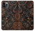 W3884 Steampunk Mechanical Gears Hülle Schutzhülle Taschen und Leder Flip für iPhone 11 Pro