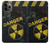 W3891 Nuclear Hazard Danger Hülle Schutzhülle Taschen und Leder Flip für iPhone 11 Pro