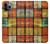 W3861 Colorful Container Block Hülle Schutzhülle Taschen und Leder Flip für iPhone 11 Pro Max