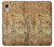 W3868 Aircraft Blueprint Old Paper Hülle Schutzhülle Taschen und Leder Flip für iPhone XR