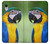 W3888 Macaw Face Bird Hülle Schutzhülle Taschen und Leder Flip für iPhone XR