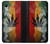 W3890 Reggae Rasta Flag Smoke Hülle Schutzhülle Taschen und Leder Flip für iPhone XR