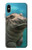 W3871 Cute Baby Hippo Hippopotamus Hülle Schutzhülle Taschen und Leder Flip für iPhone X, iPhone XS