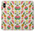 W3883 Fruit Pattern Hülle Schutzhülle Taschen und Leder Flip für iPhone X, iPhone XS