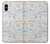 W3903 Travel Stamps Hülle Schutzhülle Taschen und Leder Flip für iPhone X, iPhone XS
