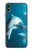 W3878 Dolphin Hülle Schutzhülle Taschen und Leder Flip für iPhone XS Max