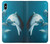 W3878 Dolphin Hülle Schutzhülle Taschen und Leder Flip für iPhone XS Max