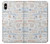 W3903 Travel Stamps Hülle Schutzhülle Taschen und Leder Flip für iPhone XS Max