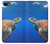W3898 Sea Turtle Hülle Schutzhülle Taschen und Leder Flip für iPhone 7, iPhone 8, iPhone SE (2020) (2022)