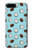 W3860 Coconut Dot Pattern Hülle Schutzhülle Taschen und Leder Flip für iPhone 7 Plus, iPhone 8 Plus