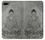 W3873 Buddha Line Art Hülle Schutzhülle Taschen und Leder Flip für iPhone 7 Plus, iPhone 8 Plus