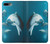 W3878 Dolphin Hülle Schutzhülle Taschen und Leder Flip für iPhone 7 Plus, iPhone 8 Plus