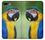 W3888 Macaw Face Bird Hülle Schutzhülle Taschen und Leder Flip für iPhone 7 Plus, iPhone 8 Plus