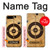 W3894 Paper Gun Shooting Target Hülle Schutzhülle Taschen und Leder Flip für iPhone 7 Plus, iPhone 8 Plus