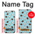 W3860 Coconut Dot Pattern Hülle Schutzhülle Taschen und Leder Flip für iPhone 6 Plus, iPhone 6s Plus