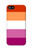 W3887 Lesbian Pride Flag Hülle Schutzhülle Taschen und Leder Flip für iPhone 5C