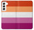 W3887 Lesbian Pride Flag Hülle Schutzhülle Taschen und Leder Flip für Samsung Galaxy S22