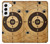 W3894 Paper Gun Shooting Target Hülle Schutzhülle Taschen und Leder Flip für Samsung Galaxy S22