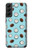 W3860 Coconut Dot Pattern Hülle Schutzhülle Taschen und Leder Flip für Samsung Galaxy S22 Plus