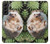 W3863 Pygmy Hedgehog Dwarf Hedgehog Paint Hülle Schutzhülle Taschen und Leder Flip für Samsung Galaxy S22 Plus