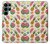 W3883 Fruit Pattern Hülle Schutzhülle Taschen und Leder Flip für Samsung Galaxy S22 Ultra
