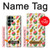 W3883 Fruit Pattern Hülle Schutzhülle Taschen und Leder Flip für Samsung Galaxy S22 Ultra