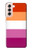 W3887 Lesbian Pride Flag Hülle Schutzhülle Taschen und Leder Flip für Samsung Galaxy S21 5G