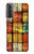 W3861 Colorful Container Block Hülle Schutzhülle Taschen und Leder Flip für Samsung Galaxy S21 Plus 5G, Galaxy S21+ 5G