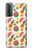 W3883 Fruit Pattern Hülle Schutzhülle Taschen und Leder Flip für Samsung Galaxy S21 Plus 5G, Galaxy S21+ 5G