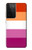 W3887 Lesbian Pride Flag Hülle Schutzhülle Taschen und Leder Flip für Samsung Galaxy S21 Ultra 5G