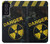 W3891 Nuclear Hazard Danger Hülle Schutzhülle Taschen und Leder Flip für Samsung Galaxy S21 FE 5G