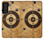 W3894 Paper Gun Shooting Target Hülle Schutzhülle Taschen und Leder Flip für Samsung Galaxy S21 FE 5G