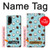 W3860 Coconut Dot Pattern Hülle Schutzhülle Taschen und Leder Flip für Samsung Galaxy S20