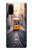 W3867 Trams in Lisbon Hülle Schutzhülle Taschen und Leder Flip für Samsung Galaxy S20