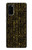 W3869 Ancient Egyptian Hieroglyphic Hülle Schutzhülle Taschen und Leder Flip für Samsung Galaxy S20