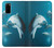 W3878 Dolphin Hülle Schutzhülle Taschen und Leder Flip für Samsung Galaxy S20