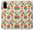 W3883 Fruit Pattern Hülle Schutzhülle Taschen und Leder Flip für Samsung Galaxy S20