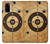 W3894 Paper Gun Shooting Target Hülle Schutzhülle Taschen und Leder Flip für Samsung Galaxy S20