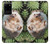 W3863 Pygmy Hedgehog Dwarf Hedgehog Paint Hülle Schutzhülle Taschen und Leder Flip für Samsung Galaxy S20 Plus, Galaxy S20+