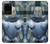 W3864 Medieval Templar Heavy Armor Knight Hülle Schutzhülle Taschen und Leder Flip für Samsung Galaxy S20 Plus, Galaxy S20+