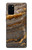 W3886 Gray Marble Rock Hülle Schutzhülle Taschen und Leder Flip für Samsung Galaxy S20 Plus, Galaxy S20+